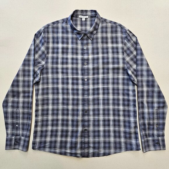 James Perse Standard Button Down M 2 - Picture 2 of 6